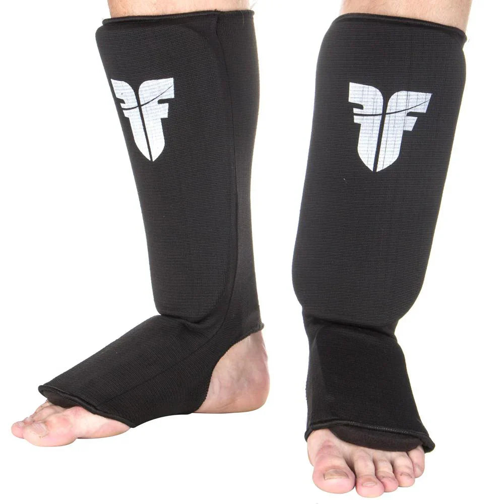 Fighter Shin Instep Guard-Black - MARCATCMBT